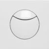Plieger Donau Bedieningspaneel – Bedieningspaneel Toilet – 2 Knoppen Rond – Bedieningspaneel Wit