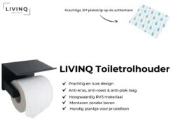 Toiletset Zwart 4-delig - Toiletaccessoireset - Toiletborstelhouder - Toiletrolhouder - Reserverolhouder - Handdoekhaakjes - RVS - Toilet Accessoires Set - Badkamer 11 Toiletset Zwart 4-delig - Toiletaccessoireset - Toiletborstelhouder - Toiletrolhouder - Reserverolhouder - Handdoekhaakjes - RVS - Toilet Accessoires Set - Badkamer -Badkamerproducten Winkel 1200x854 1