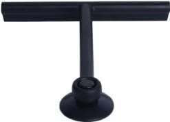 Douche Wisser Met Zuignap - Zwart - Raam Wisser - Raam Trekker - Badkamer Trekker - Badkamer Wisser -Badkamerproducten Winkel 1200x861 2