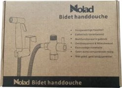 Nolad® Bidet Handdouche - Douchekoppen - Bidet - Handdouche - Zwart -Badkamerproducten Winkel 1200x861