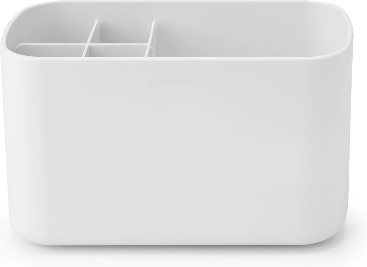 Brabantia ReNew Tandenborstelhouder - 11 X 19,6 X 9,9 Cm - White 3 Brabantia ReNew Tandenborstelhouder - 11 X 19,6 X 9,9 Cm - White