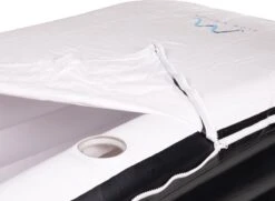 FlowMotion Opblaasbaar Ligbad Met Afdekhoes - Inclusief Pomp En Opbergtas - Ligbad - Zitbad - Zwembad - Opblaasbare Badkuip - Opblaas Bad - Bathtub - Jacuzzi - Opvouwbaar Bad - Badkuip -Badkamerproducten Winkel 1200x881