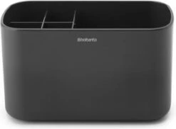 Brabantia ReNew Tandenborstelhouder - 11 X 19,6 X 9,9 Cm - Dark Grey -Badkamerproducten Winkel 1200x882 3