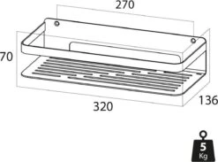 Tiger Caddy - Douchemand 32 Cm - Zwart 11 Tiger Caddy - Douchemand 32 Cm - Zwart -Badkamerproducten Winkel 1200x889 2