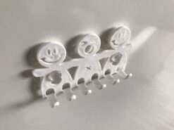 Merkloos Tandenborstel – Tandenborstelhouder – Tandenpoetsen – Badkamer – Hangen – Wastafel – Planchet – Bewaren – Houder – Hygiënisch – Kunststof – Wit – EPIN 3D -Badkamerproducten Winkel 1200x899 9