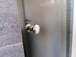 Luxe RVS Douchedeur Knop - Deurknopgarnituur – Douchedeur Handvat / Douchedeurknop / Deurknop RVS / Zilverkleur Type Elegant -Badkamerproducten Winkel 1200x900 12