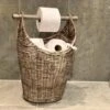 Toilet Rolhouder - Toilet Basket - Riet - Reserverolhouder - Opbergmand - Toiletrolhouder - Rattan - Wc - Rolhouder - Rollenmand -Badkamerproducten Winkel 1200x900 25