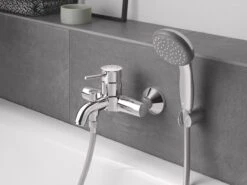GROHE QuickFix Vitalio Start II 100 Waterbesparende Douchekop - ø 10 Cm - Met Wanddouchehouder - Chroom - 27950000 -Badkamerproducten Winkel 1200x900 4