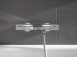 GROHE QuickFix Precision Feel Themostatische Badkraan - EcoJoy® - CoolTouch - 15 Cm - Met Koppelingen - Chroom - 34788000 -Badkamerproducten Winkel 1200x900 75