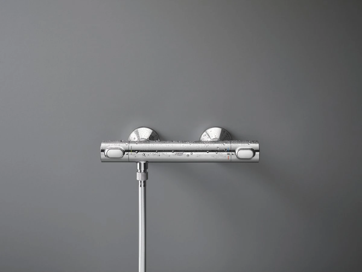 GROHE Precision Flow Thermostatische Douchekraan - EcoJoy® - EcoButton - 15cm - 34840000 6 GROHE Precision Flow Thermostatische Douchekraan - EcoJoy® - EcoButton - 15cm - 34840000 - Afbeelding 4