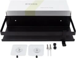 Doucherek Zwart 30 CM - Badkamer Rekje Douche - Zonder Boren - Douchemandje -Badkamerproducten Winkel 1200x908 4