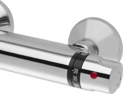 Saqu Ecoline - Thermostaatkraan - Waterbesparende Douchekraan - 15cm - Chroom -Badkamerproducten Winkel 1200x918 1