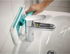 Leifheit Flexipad Tegelwisser - Met Telescoopsteel (65-110 Cm) - Click Systeem - 20 Cm Wisbreedte -Badkamerproducten Winkel 1200x918