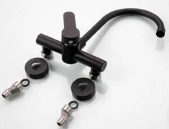 Merkloos Inbouw Wastafelkraan 8654-CB - Muurkraan - RVS - Mat Zwart -Badkamerproducten Winkel 1200x920 4