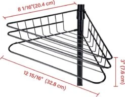 SensaHome Telescopisch Douche Rek Met 4 Lagen - Verstelbaar Bad / Douche Hoekrek Opbergrek - Uitschuifbaar Van 145-250 Cm - Zwart 16 SensaHome Telescopisch Douche Rek Met 4 Lagen - Verstelbaar Bad / Douche Hoekrek Opbergrek - Uitschuifbaar Van 145-250 Cm - Zwart -Badkamerproducten Winkel 1200x928 3