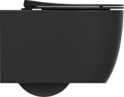 Viidako – Paskii Toiletpot – Mat Zwart – Design - Rimless – INCLUSIEF Softclose Zitting – Quick Release - Hangend/zwevend Toilet -Badkamerproducten Winkel 1200x939 2