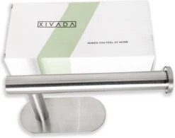 Toiletrolhouder Zonder Boren - Zilver - RVS WC Rolhouder Zelfklevend -Badkamerproducten Winkel 1200x949