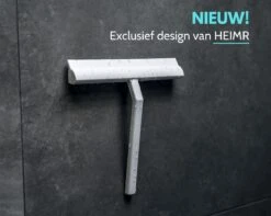 Douchewisser Wit Met Magneetstrip - Badkamer Accessoires - Raamwisser - Trekker Douche - Silicone - 21cm X 20cm -Badkamerproducten Winkel 1200x957 1