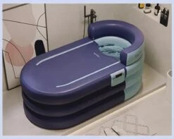 Opblaasbaar Bad - Oranje Ligbad - Zitbad Volwassenen - Ijsbad - Badkuip - Opblaasbad - Opvouwbaar Bad - Opblaas Bad -Badkamerproducten Winkel 1200x957 3