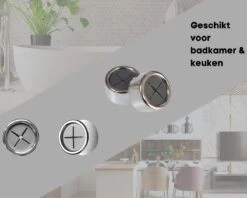 Merkloos 4x Zelfklevende Handdoek Houder Set - Kindvriendelijk - Anti-Stoot Ophang Haak Zonder Boren - Handdoekhaak - Chrome - Kliksysteem Theedoek - Handdoekklem 18 Merkloos 4x Zelfklevende Handdoek Houder Set - Kindvriendelijk - Anti-Stoot Ophang Haak Zonder Boren - Handdoekhaak - Chrome - Kliksysteem Theedoek - Handdoekklem -Badkamerproducten Winkel 1200x960 5