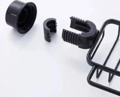 MLN Basics® Doucherek | Zwart | Zonder Boren Of Zuignap -Badkamerproducten Winkel 1200x967 1