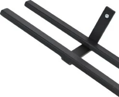 LOFT42 Jef Reserverolhouder - Zwart Metaal - 51x10x13 -Badkamerproducten Winkel 1200x973