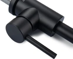 LOMAZOO Wastafelkraan Zwart Pollux - Zwarte Wastafelkraan - Badkamerkraan Zwart - Zwarte Badkamerkraan -Badkamerproducten Winkel 1200x977 3