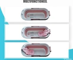 Vonia Opvouwbaar Bad - Zitbad - Bath Bucket - 140 Cm Lang - Inklapbaar Bad - Incl. Badkussen - Roze 14 Vonia Opvouwbaar Bad - Zitbad - Bath Bucket - 140 Cm Lang - Inklapbaar Bad - Incl. Badkussen - Roze -Badkamerproducten Winkel 1200x978