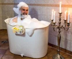 Zitbad Voor Volwassenen - Bath Bucket - Wit - 200L 33 Zitbad Voor Volwassenen - Bath Bucket - Wit - 200L -Badkamerproducten Winkel 1200x988 3