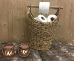 Toilet Rolhouder - Toilet Basket - Riet - Reserverolhouder - Opbergmand - Toiletrolhouder - Rattan - Wc - Rolhouder - Rollenmand 7 Toilet Rolhouder - Toilet Basket - Riet - Reserverolhouder - Opbergmand - Toiletrolhouder - Rattan - Wc - Rolhouder - Rollenmand -Badkamerproducten Winkel 1200x989