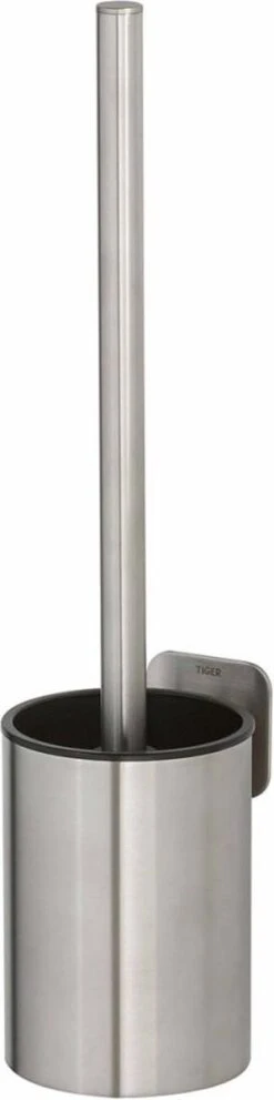 Tiger Colar - Toiletborstel Met Houder - RVS Geborsteld