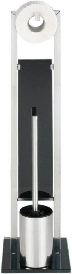 WENKO Toiletbutler Rivalta RVS Glanzend - Toiletborstel Met Houder, Toiletrolhouder En Reserverolhouder -Badkamerproducten Winkel 316x1200 2