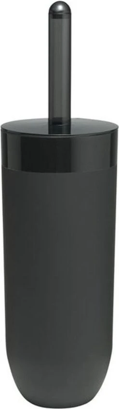 Sealskin Bloom Toiletborstel Met Houder Vrijstaand - Zwart -Badkamerproducten Winkel 351x1200 1