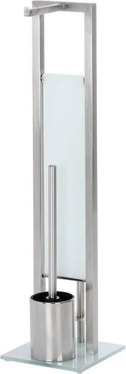 WENKO Toiletbutler Rivalta RVS Mat - Toiletborstel Met Houder, Toiletrolhouder En Reserverolhouder -Badkamerproducten Winkel 405x1200 1