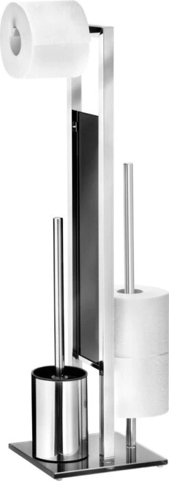 WENKO Toiletbutler Rivalta RVS Glanzend - Toiletborstel Met Houder, Toiletrolhouder En Reserverolhouder -Badkamerproducten Winkel 423x1200 1