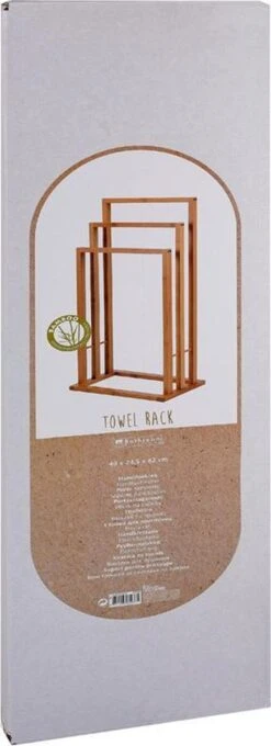 Handdoekrek Bamboe TrioBathroom Solutions -Badkamerproducten Winkel 436x1200 1