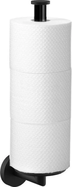 Wc Rolhouder Reserverolhouder Toiletrolhouder Voor 3 Rollen Zwart - Badkamer Accessoires - Hangend -Badkamerproducten Winkel 462x1200 1