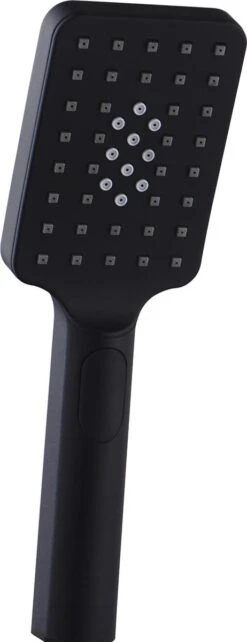 4bathroomz® Luxe Douchekolom Regendouche 20 Cm - Zwart -Badkamerproducten Winkel 462x1200