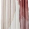 Sealskin Earth - Douchegordijn 180x200 Cm - Polyester Donkerroze / Off-white -Badkamerproducten Winkel 486x1200 1
