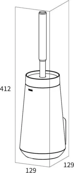 Tiger Tess - Toiletborstelhouder Met Swoop® Borstel Flexibel - Zwart / Antraciet -Badkamerproducten Winkel 519x1200 1