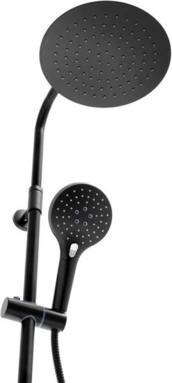 Doucheset - Met Douchemengkraan - En Regendouche - Zwart -Badkamerproducten Winkel 541x1200