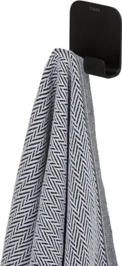 Tiger Colar - Handdoekhaak - Zwart