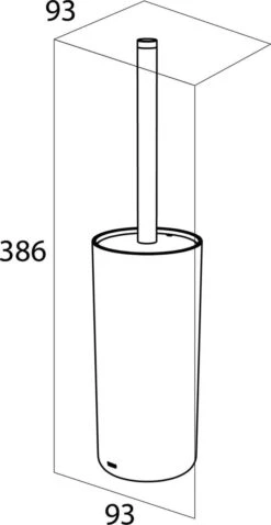 Tiger Urban - Toiletborstel Met Houder Vrijstaand - Zwart -Badkamerproducten Winkel 620x1200