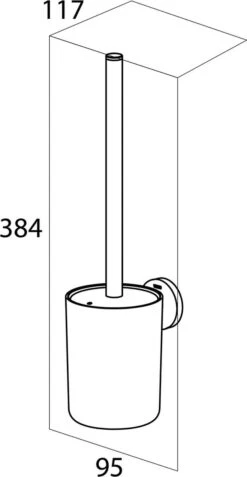 Tiger Urban - Toiletborstel Met Houder - Zwart -Badkamerproducten Winkel 621x1200 1
