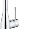 GROHE Essence New Wastafelkraan - Met EcoJoy® - Draaibare Uitloop - Zonder Waste - Chroom - 23541001 -Badkamerproducten Winkel 627x1200 1