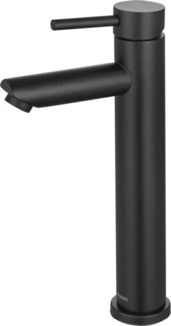 LOMAZOO Wastafelkraan Zwart Ceres - Badkamerkraan - Wastafel Kraan - Mengkraan Wastafel - Hoge Uitloop -Badkamerproducten Winkel 629x1200 1