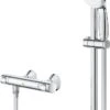 GROHE Precision Flow Thermostatische Douchekraan Met Douchegarnituur - EcoJoy® - 15cm - 34841000 -Badkamerproducten Winkel 660x1200
