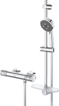 GROHE QuickFix Precision Feel Thermostatische Douchekraan - Met Glijstangset - EcoJoy - CoolTouch - Chroom - 34791000 17 GROHE QuickFix Precision Feel Thermostatische Douchekraan - Met Glijstangset - EcoJoy - CoolTouch - Chroom - 34791000 -Badkamerproducten Winkel 675x1200