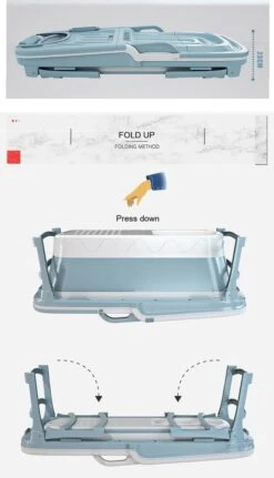 Foresta Ligbad Volwassenen - Inklapbaar Bad 143cm XL - Blauw -Badkamerproducten Winkel 687x1200 2