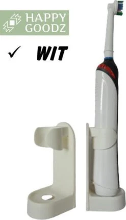 Crème Happy Goodz Shop 1 Stuk Kwalitatieve Elektrische Tandenborstelhouders WIT/Crème 1 Stuk Met Happy Goodz Installatiehandleiding - Geschikt Voor Oa Oral-B - Badkamer Accessoire - Zonder Boren- Met Alcoholdoekje -Badkamerproducten Winkel 688x1200 1